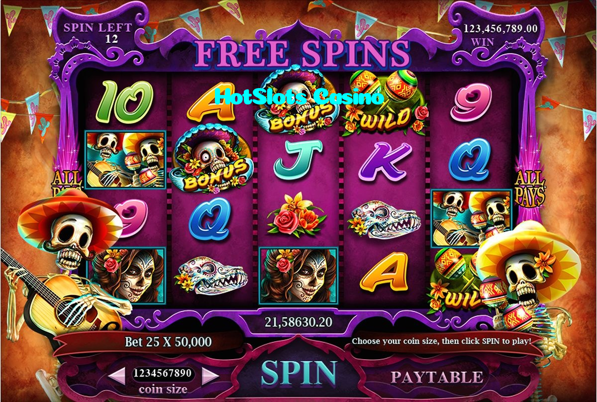 HotSlots Casino casino presented on mobile device in Pakistan with slots and live games